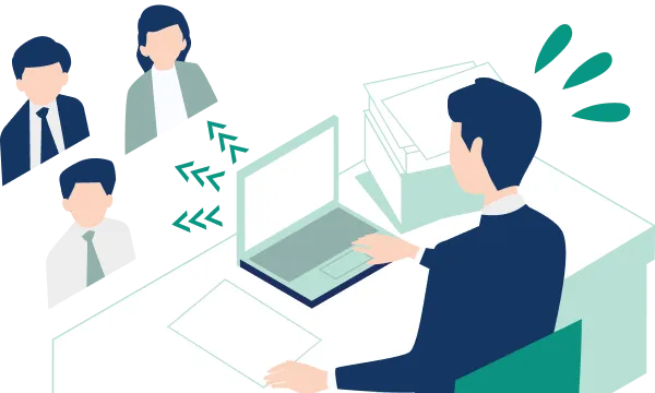 定型的な書面の確認が手間